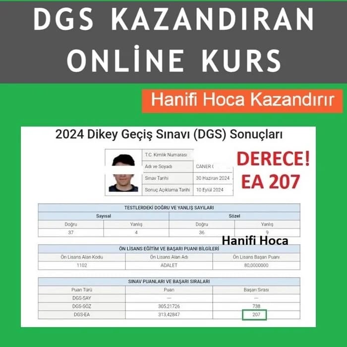 DGS Kazananlar