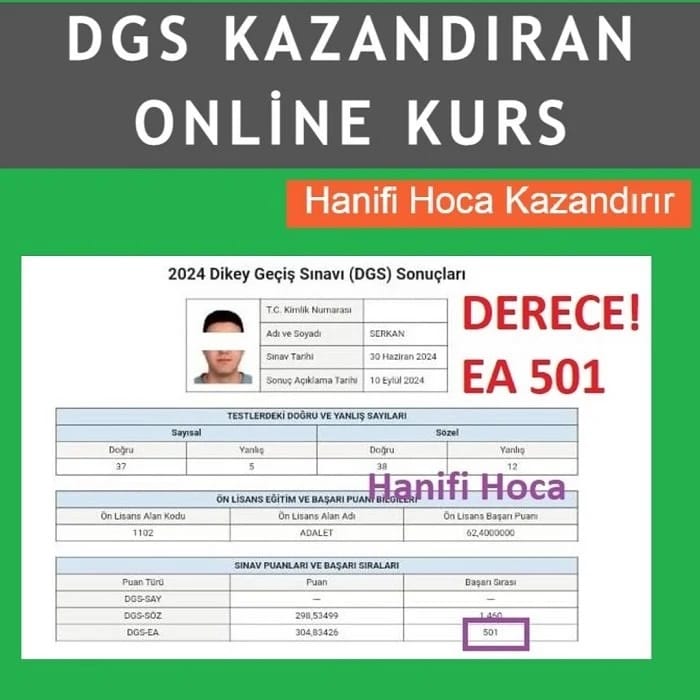 DGS Kazananlar