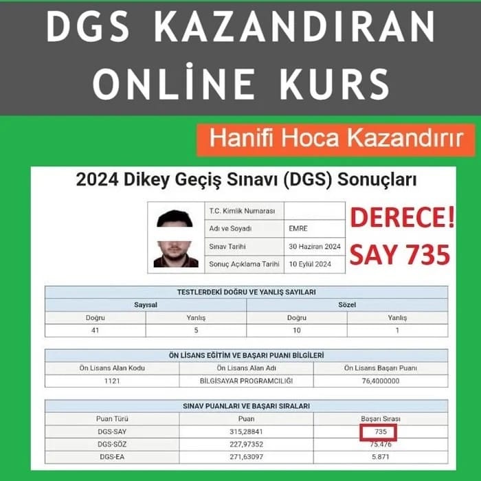 DGS Kazananlar
